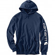 칼하트 미드웨이트 슬리브 로고 후드티 Carhartt Men's Midweight Sleeve Logo Hooded Sweatshirt (Regular and Big & Tall Sizes)