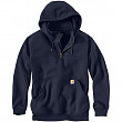 칼하트 레인디펜더 후드티 Carhartt Men's Rain Defender Paxton Heavyweight Hooded Sweatshirt - New Navy