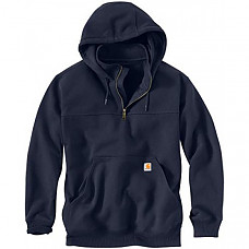 칼하트 레인디펜더 후드티 Carhartt Men's Rain Defender Paxton Heavyweight Hooded Sweatshirt - New Navy