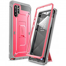 SupCase 유니콘 갤럭시 노트10플러스/ 노트10플러스5G 케이스 Unicorn Beetle Pro Series Case Designed for Samsung Galaxy Note 10 Plus/Note 10 Plus 5G, Full-Body Rugged Holster & Kickstand Without Built-in Screen Protector (Pink)