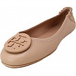 [해외] 토리버치 여성 클로즈드 토우 Tory Burch Womens Minnie Closed Toe Slide Flats - Sand