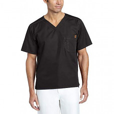 [해외] 칼하트 스크럽 Carhartt Men's Ripstop Utility Scrub Top - Black