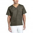[해외] 칼하트 스크럽 Carhartt Men's Ripstop Utility Scrub Top - Olive