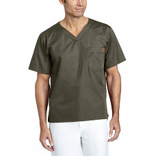 [해외] 칼하트 스크럽 Carhartt Men's Ripstop Utility Scrub Top - Olive