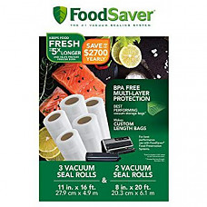 [해외] 푸드세이브 진공포장롤 멀티팩 FoodSaver 8