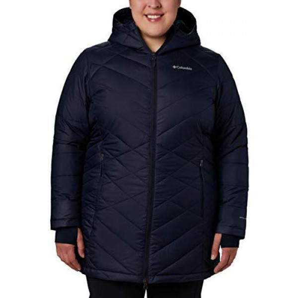 [해외] 콜롬비아 여성 롱후드 자켓 Columbia Women's Heavenly Long Hooded Jacket - Dark Nocturnal