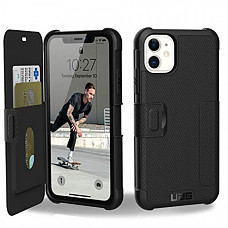 [해외] 유에이지 아이폰11 케이스 URBAN ARMOR GEAR UAG Designed for iPhone 11 [6.1-inch Screen] Metropolis Feather-Light Rugged [Black] Military Drop Tested iPhone Case