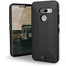 [해외] 유에이지 LG G8 케이스 URBAN ARMOR GEAR UAG LG G8 ThinQ [6.1-inch Screen] Scout Feather-Light Rugged [Black] Military Drop Tested Phone Case