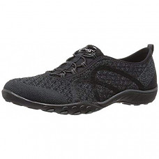 [해외] 스케쳐스 여성 스포츠 패션 스니커즈 Skechers Sport Women's Breathe Easy Fortune Fashion Sneaker - Black Knit