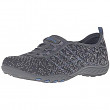 [해외] 스케쳐스 여성 스포츠 패션 스니커즈 Skechers Sport Women's Breathe Easy Fortune Fashion Sneaker - Charcoal/Gray Mesh/Periwinkle Trim