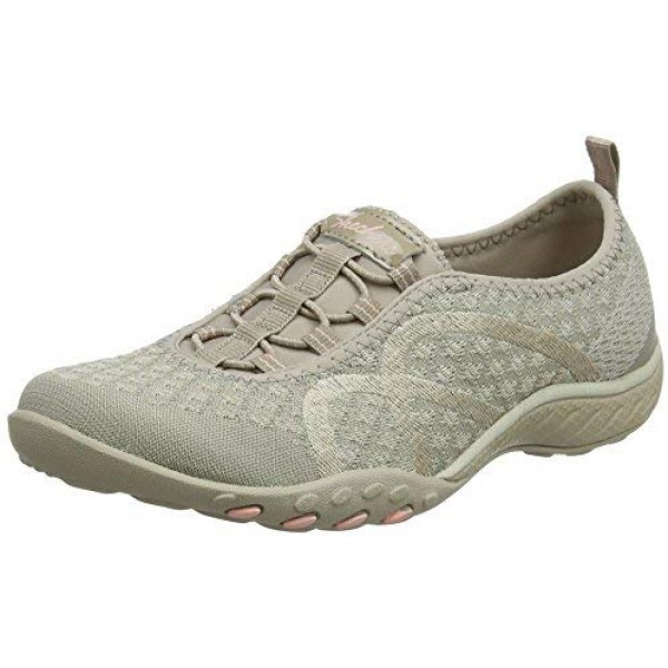 [해외] 스케쳐스 여성 스포츠 패션 스니커즈 Skechers Sport Women's Breathe Easy Fortune Fashion Sneaker - Beige (Taupe)