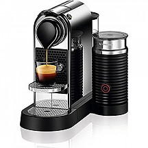 [해외] 네스프레소 에스프레소 커피머신 Nespresso C122-US-CH-NE Citiz & Milk Espresso Machine, Chrome
