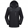 [해외] 카멜 크라운 남성 방수 후드 자켓 CAMEL CROWN Men's Mountain Snow Waterproof Ski Jacket Detachable Hood Windproof Fleece Parka Rain Jacket Winter Coat - Dark Black
