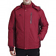 [해외] 카멜 크라운 남성 방수 후드 자켓 CAMEL CROWN Men's Mountain Snow Waterproof Ski Jacket Detachable Hood Windproof Fleece Parka Rain Jacket Winter Coat - Red