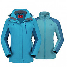 [해외] 카멜 크라운 여성 방수 자켓 플리스 CAMEL CROWN Women's Ski Jacket Winter Jacket Waterproof 3 in 1 Mountain Coat Windproof Hooded with Inner Warm Fleece Coat