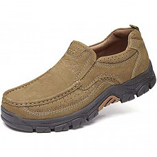 [해외] 카멜 크라운 남성 로퍼 CAMEL CROWN Mens Loafers Slip-On Loafer Leather Casual Walking Shoes Comfortable for Work Office Dress Outdoor - Khaki4020