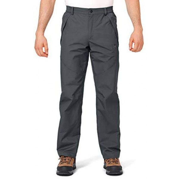 [해외] 카멜 크라운 남성 스키 아웃도어 바지 CAMEL CROWN Men's Snow Ski Pants Windproof Waterproof Outdoor Hiking Pants with Zipper Pockets