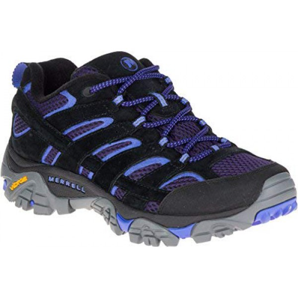 [해외] 머럴 여성 하이킹 신발 Merrell Women's Moab 2 Vent Hiking Shoe - Black/Baja