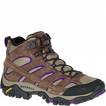 [해외] 머럴 여성 Moab 2 하이킹 부츠 Merrell Women's Moab 2 Vent Mid Hiking Boot - Bracken/Purple