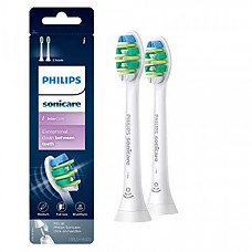 [해외] 필립스 소닉케어 인터케어 교체용 칫솔 헤드 Philips Sonicare Intercare replacement toothbrush heads, HX9002/65, BrushSync technology, White 2-pk