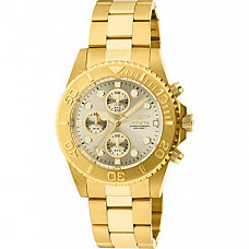 [해외] 인빅터 남성 프로다이버 컬렉션 시계 nvicta Men's 1774  Pro-Diver Collection 18k Gold Ion-Plated Stainless Steel Watch