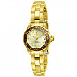 [해외] 인빅타 여성 프로다이버 시계 Invicta Women's 12527 Pro-Diver 18k Gold Ion-Plated Stainless Steel and Champagne Dial Bracelet Watch
