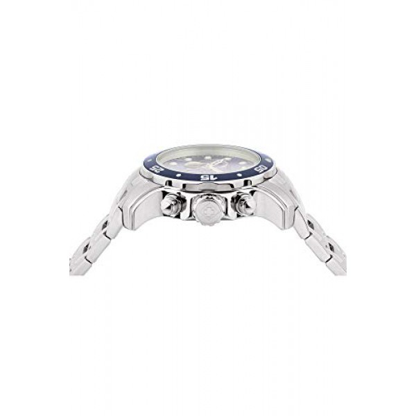 [해외] 인빅타 남성 프로다이버 아날로그 시계(Model : 0070) Invicta Men's  Pro Diver Collection Analog Chinese Quartz Chronograh Silver-Tone/Blue Stainless Steel Watch