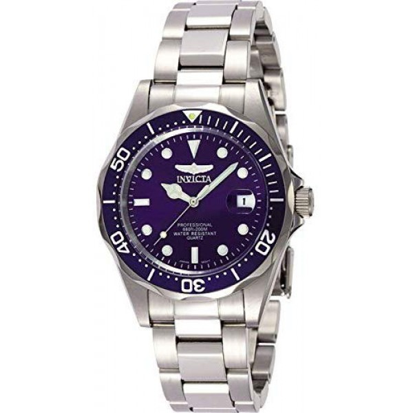 [해외] 인빅타 남성 프로다이버 시계(Model : 9204) Invicta Men's  Pro Diver Collection Silver-Tone Watch