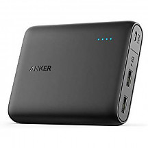 [해외] 앤커 파워코어 휴대용 충전기 Anker PowerCore 10400 Portable Charger with PowerIQ for iPhone, iPad, Samsung Galaxy and More (Black)