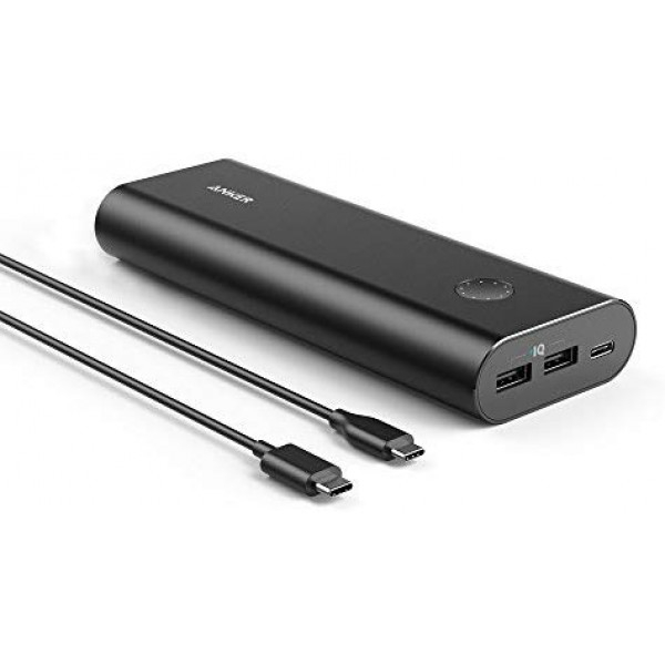 [해외] 앤커 파워코아 20100mAh 프리미엄 휴대용 충전기 Anker PowerCore+ 20100 USB-C, Ultra-High Capacity Premium Portable Charger, 20100mAh External Battery, 6A Output Type-C Port for USB-C MacBooks, Nexus 6P/5X & PowerIQ for iPhone, iPad, Samsung & More