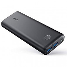 [해외] 앤커 파워코어 20100mAh 휴대용 충전지 Anker PowerCore II 20000, 20100mAh Portable Charger with Dual USB Ports, PowerIQ 2.0 (up to 18W Output) Power Bank, Fast Charging for iPhone, Samsung and More (Compatible with Quick Charge Devices)