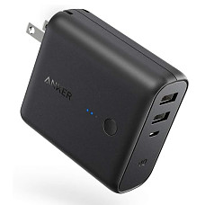 [해외] 앤커 파워코어 퓨전 5000mAh 2-in-1 휴대용 충전기 Anker PowerCore Fusion 5000, Portable Charger 5000mAh 2-in-1 with Dual USB Wall Charger, Foldable AC Plug and PowerIQ, Battery Pack for iPhone, iPad, Android, Samsung Galaxy, and More