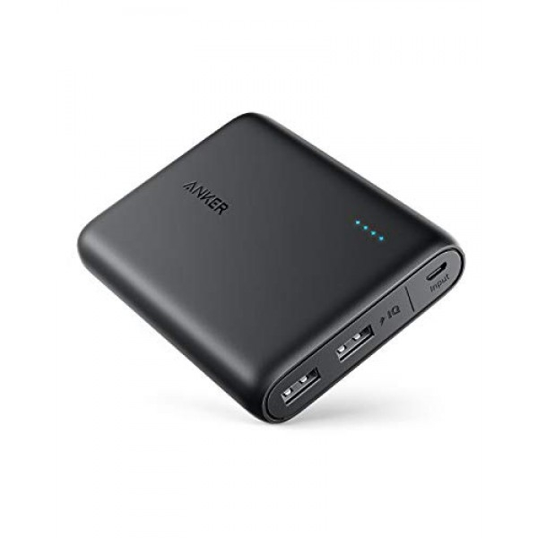 [해외] 앤커 파워코어 13000mAh 휴대용 충전기 Anker PowerCore 13000 Portable Charger - Compact 13000mAh 2-Port Ultra Portable Phone Charger Power Bank with PowerIQ and VoltageBoost Technology for iPhone, iPad, Samsung Galaxy (Black)