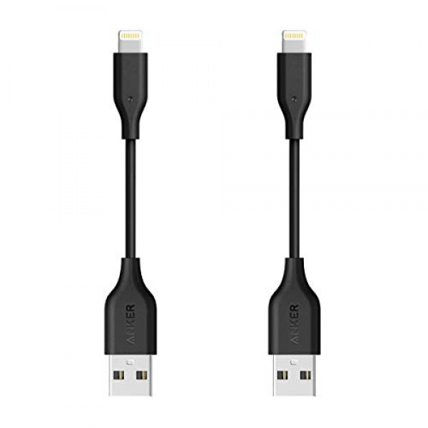 [해외] 앤커 파워라인 케이블 2 Pack Anker Powerline Lightning Cable (4 inch) Apple MFi Certified - Lightning Cables for iPhone Xs/XS Max/XR/X / 8/8 Plus / 7/7 Plus, iPad Mini / 4/3 / 2, iPad Pro Air 2