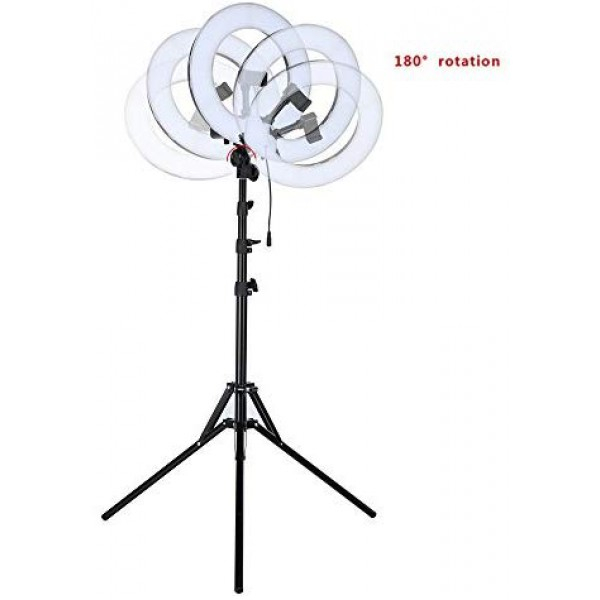 [해외] 사진 및 영상 촬영용 LED 링라이트 iEGrow 12