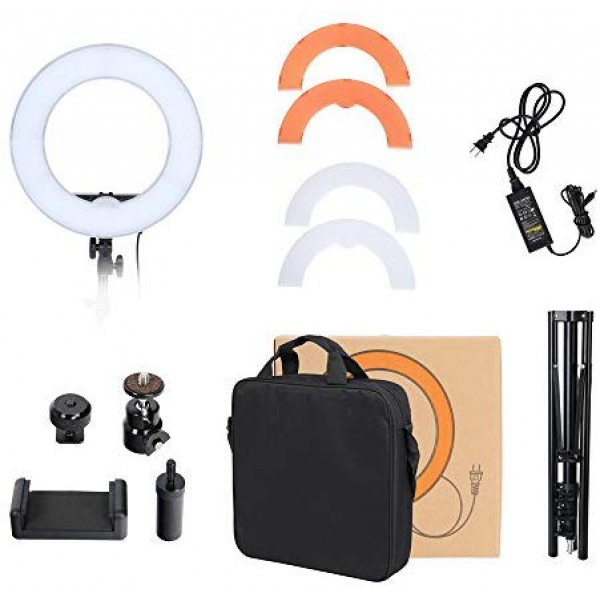 [해외] 사진 및 영상 촬영용 LED 링라이트 iEGrow 12