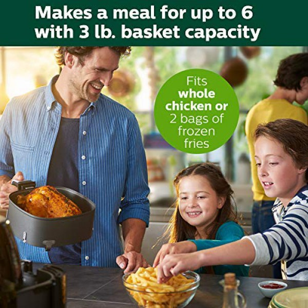 [해외] 필립스 프리미엄 에어프라이어 조리기구 HD9650/96 Philips Premium Digital Airfryer XXL with Fat Reduction Technology