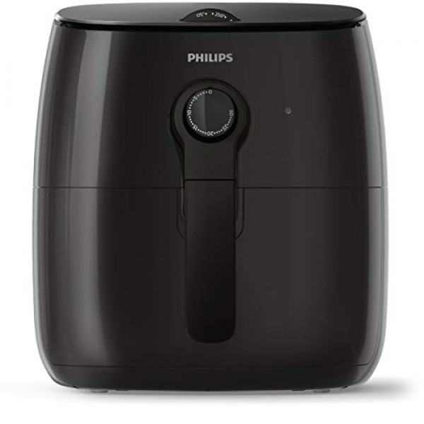 [해외] 필립스 에어프라이어 조리기 HD9721/99 Philips Kitchen Appliances  Philips Airfryer, X-Large, Black