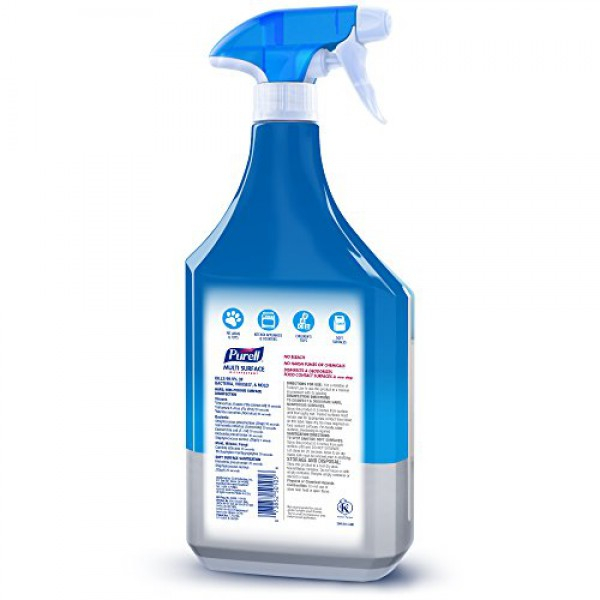 [해외] 퓨렐 다용도 세정 스프레이 828ml 2팩 PURELL Multi Surface Disinfectant Spray – Fragrance Free, VOTED 2018 PRODUCT OF THE YEAR - 28 oz. Spray Bottle (Pack of 2) - 2846-02-EC - 2846-02-ECCAL