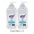 [해외] 퓨렐 손세정제 젤(2L-2팩)PURELL Advanced Hand Sanitizer, Gel, 2 Liter Hand Sanitizer Table Top Pump Bottles (Pack of 2) - 9625-02-EC