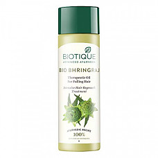 [해외] 바이오티크 헤어 오일 Biotique Botanicals Bhringraj Hair Growth ThERApeutic Oil, 4.06-Fluid Ounce