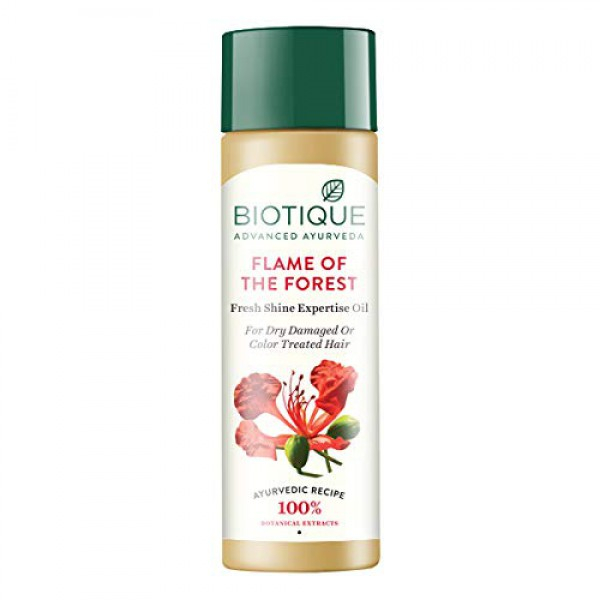 [해외] 바이오티크 헤어 오일 Biotique Flame Forest Fresh Shine Expertise Oil 120 ml