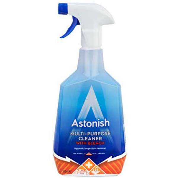 [해외] 아스토니쉬 다목적 표면세정제 스프레이(6 x 750ml/영국직배송 )Astonish Multi Surface Spray 6 x 750ml Spray (with Bleach)