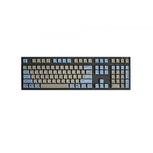 [해외] 리얼포스 키보드 REALFORCE R2SA Keyboard 107keys Grey/Blue Low Noise/APC / 45g