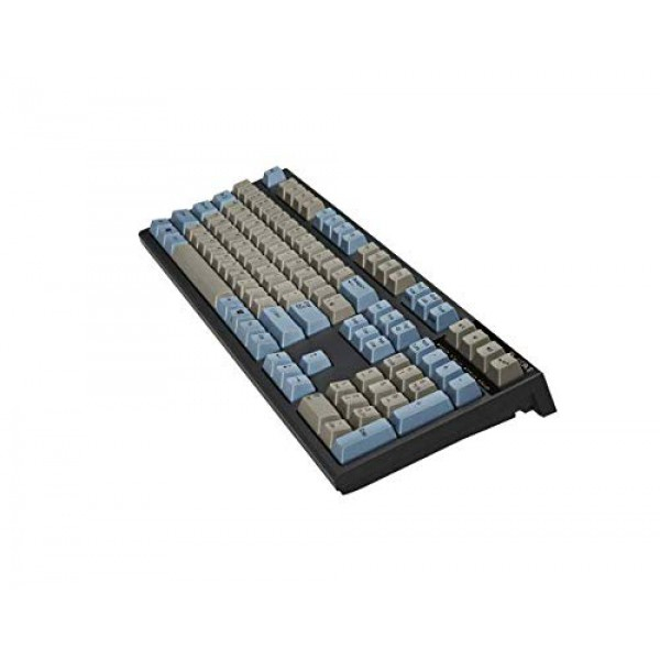 [해외] 리얼포스 키보드 REALFORCE R2SA Keyboard 107keys Grey/Blue Low Noise/APC / 45g