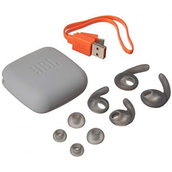 [해외] JBL Reflect Contour 2.0, 무선 이어폰 Secure Fit, in-Ear Wireless Sport Headphone with 3-Button Mic/Remote - Green