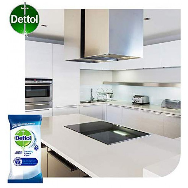 [해외] Dettol 데톨 와이프 항균 표면 세정, Wipes Antibacterial Bulk Surface Cleaning, Multipack of 6 x 126, Total 756 Wipes