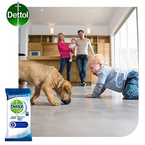 [해외] Dettol 데톨 와이프 항균 표면 세정, Wipes Antibacterial Bulk Surface Cleaning, Multipack of 6 x 126, Total 756 Wipes