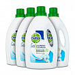 [해외] Dettol 데톨 항균 세탁 액상 세제 첨가제,(4Pack x 1.5 리터) Antibacterial Laundry Cleanser Liquid Additive, Fresh Cotton