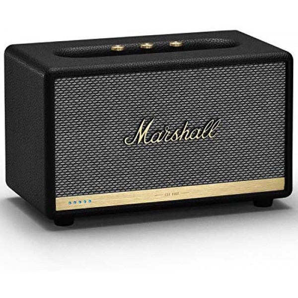 [해외] Marshall Acton II 마샬 무선 Wi-Fi 멀티룸 스마트 스피커 Wireless Wi-Fi Multi-Room Smart Speaker with Amazon Alexa Built-in, Black - New